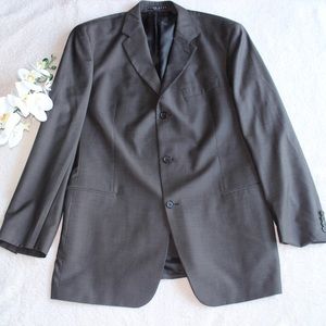 Hugo Boss Charcoal Gray Men’s Blazer 44L